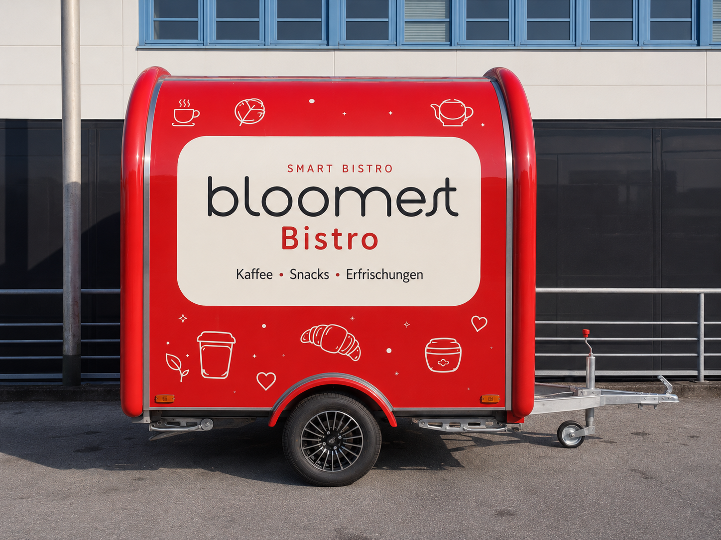 Bloomest Bistro – unser Verkaufswagen